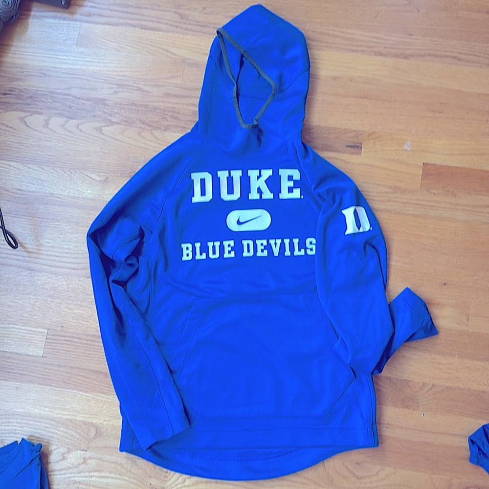 Duke NIKE Hoodie
Rep the Blue Devils 
Nike dri fit size M